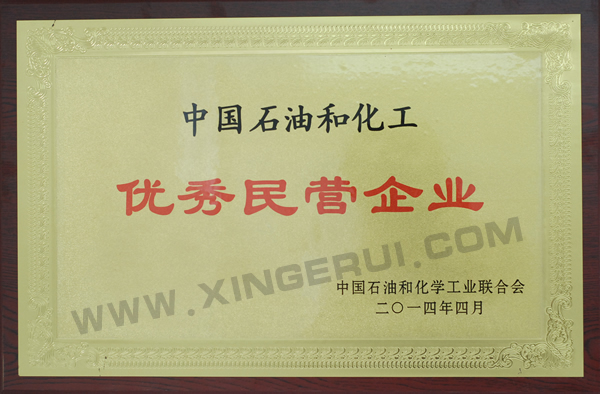 中國(guó)石油和化工优秀民(mín)营企业