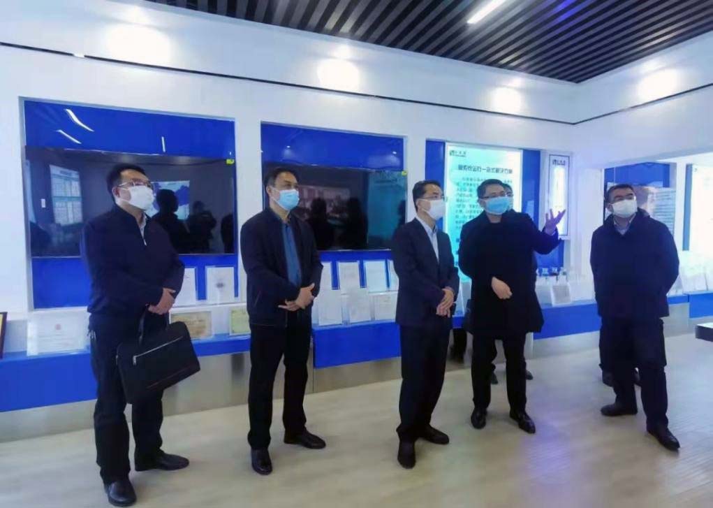 市政协调研组莅临欣格瑞公司考察指导
