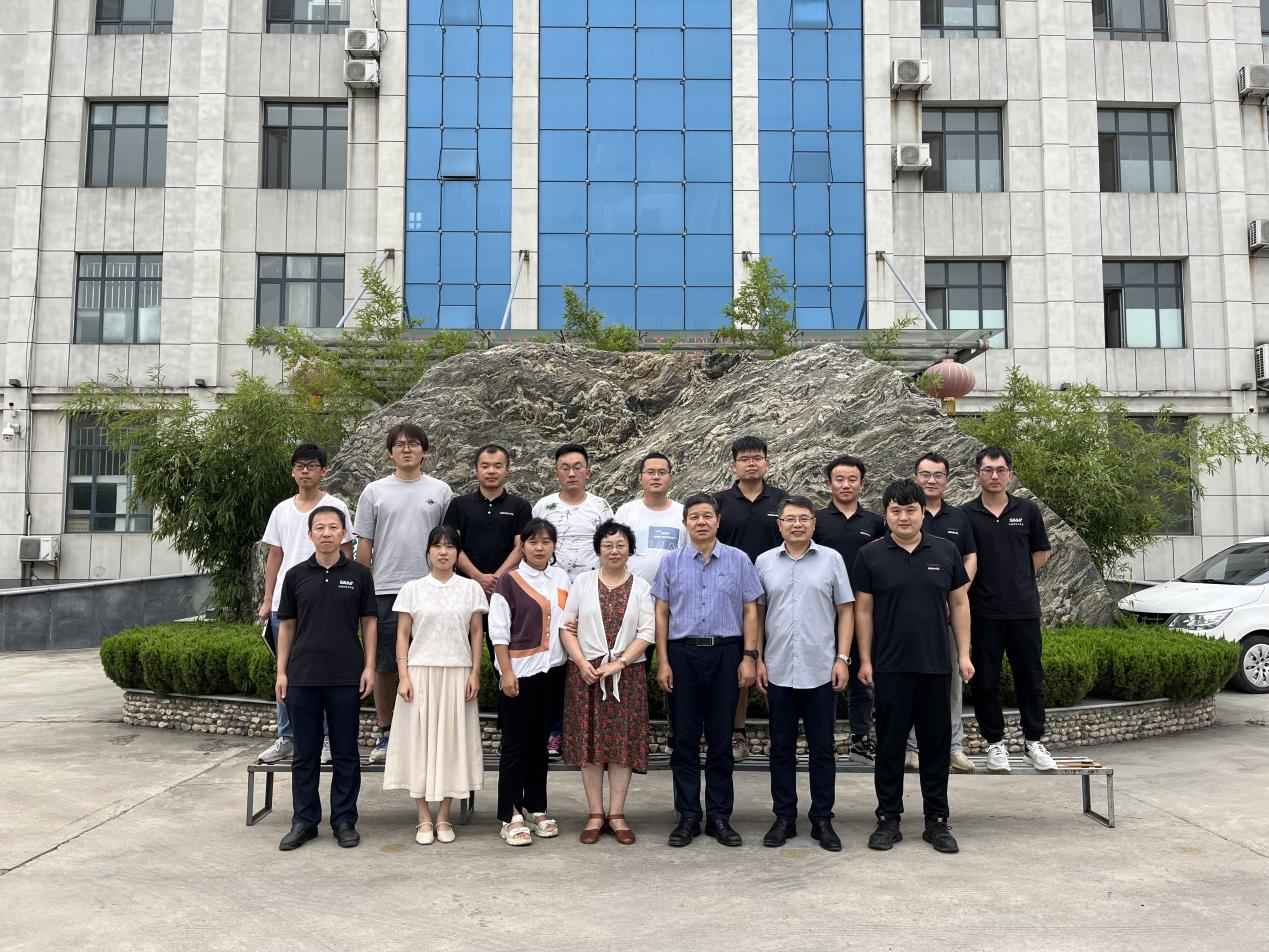 南京工业大學(xué)杨文(wén)忠院長(cháng)莅临欣格瑞考察交流