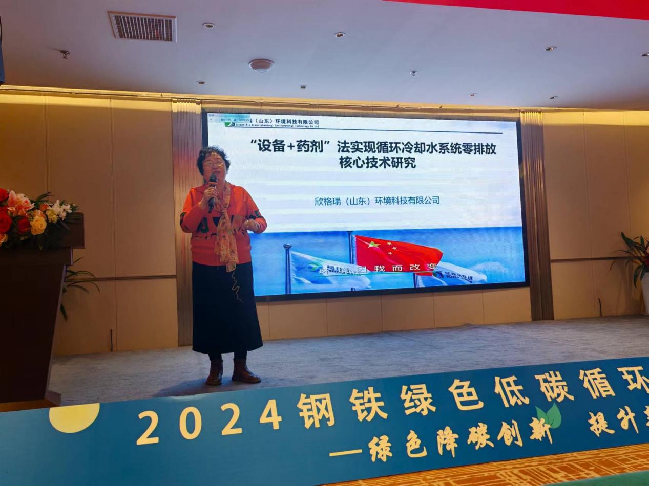 欣格瑞应邀参加“2024钢铁绿色低碳循环发展技术研讨会暨节能(néng)降碳与装备创新(xīn)发展技术交流会”